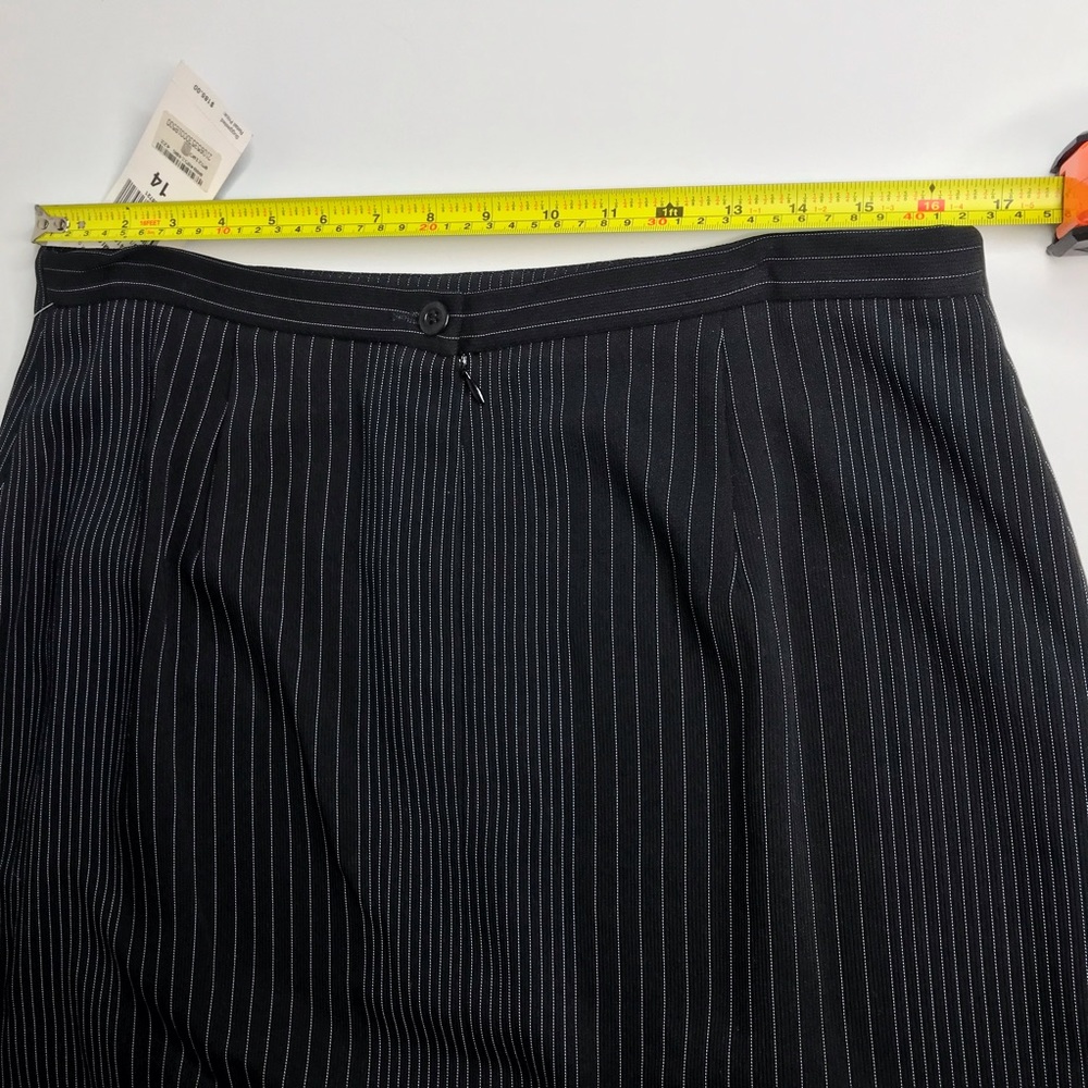 GARFIELD & MARKS  Pinstripe Career Skirt 14 - Picture 6 of 9